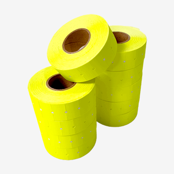 Etiquetas Amarillo Fluorescentes